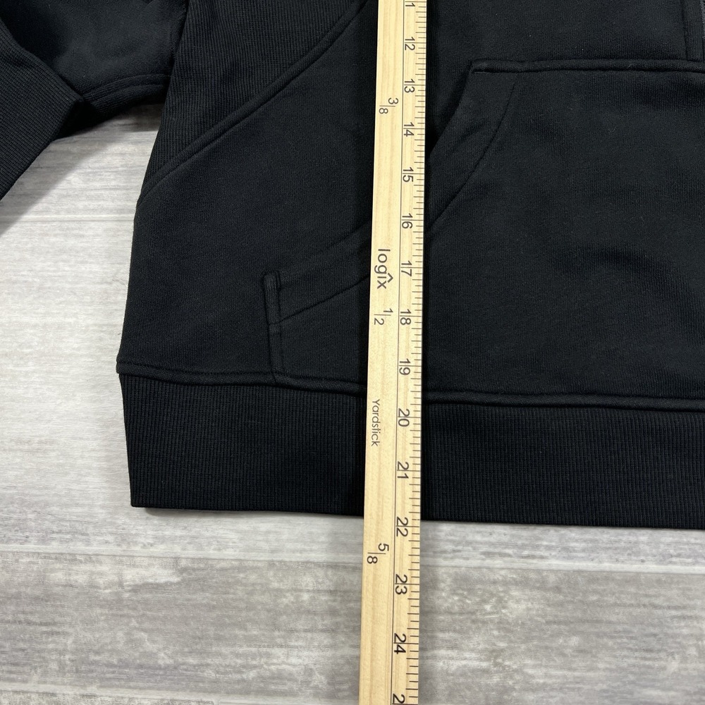 Boston Bruins Lululemon x NHL Women XL/2XL Scuba Oversized Half-Zip Hoodie Black - Picture 7 of 11